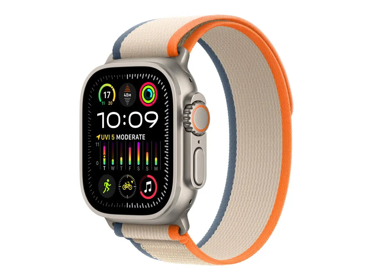 Apple Watch Loop – 49mm (M/L, Orange & Beige) Apple