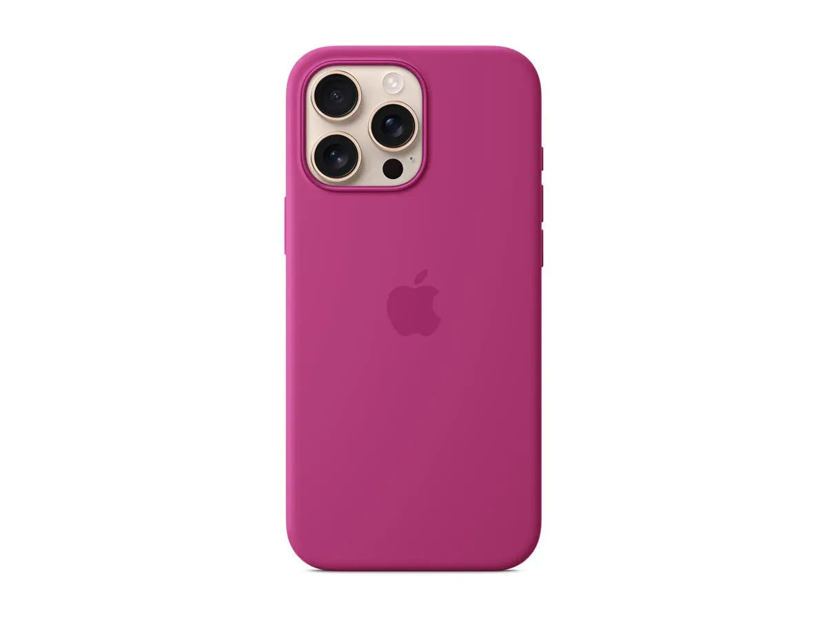 Apple Silicone Case with MagSafe – Fuchsia (for iPhone 16 Pro Max) Apple
