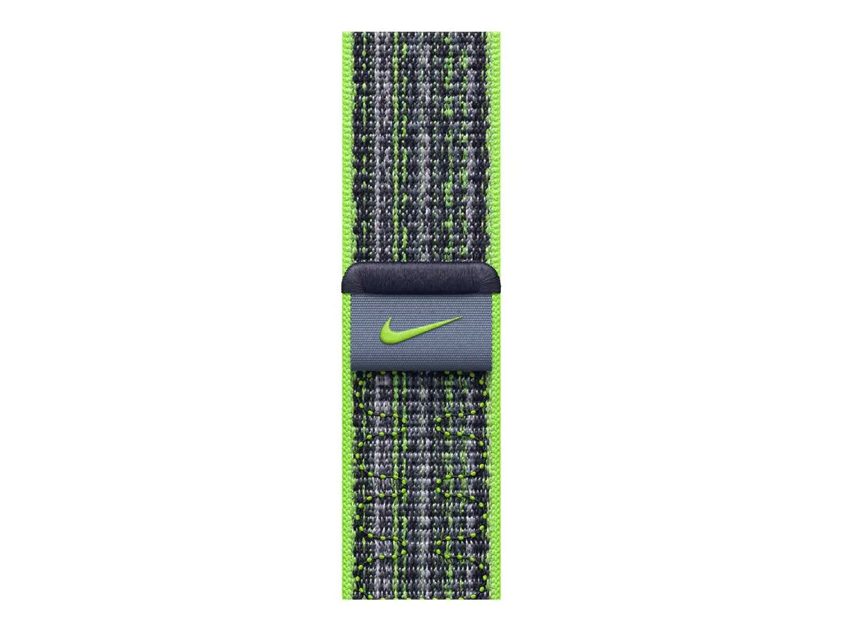 Apple Nike Sport Loop (41mm) – Bright Green/Blue Apple