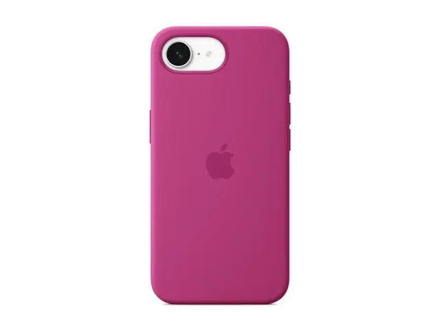Apple Silicone Case for iPhone 16e – Fuchsia Apple