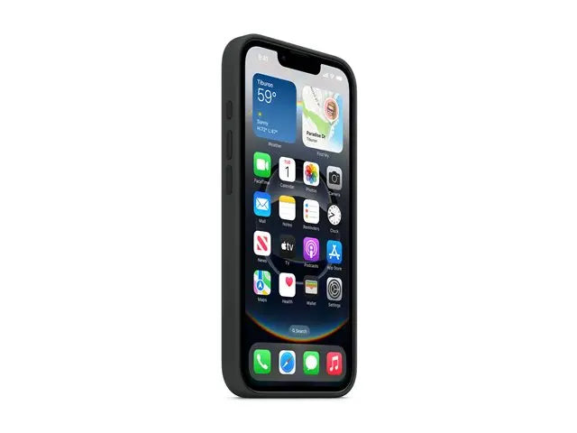 Apple Silicone Case – For iPhone 16e | Black Apple