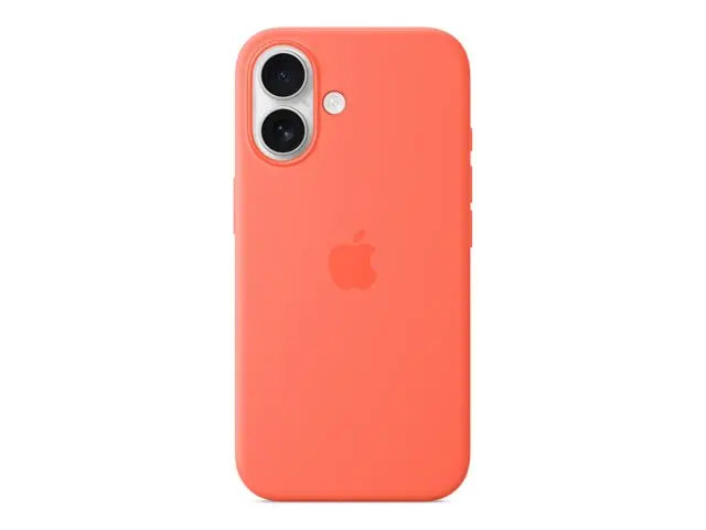 Apple Silicone Case with MagSafe – Tangerine | iPhone 16 Apple