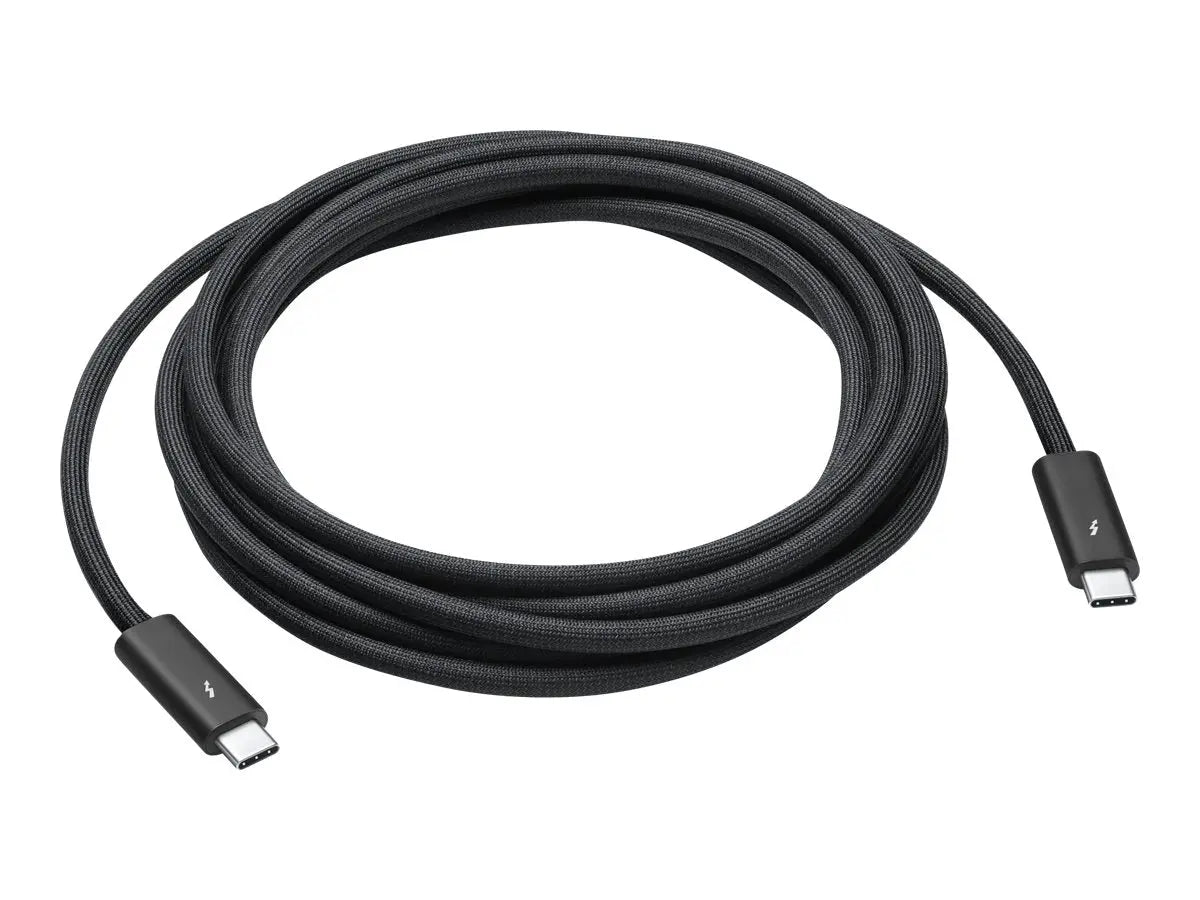Apple Thunderbolt 4 Pro Cable (3 m) – Black Apple