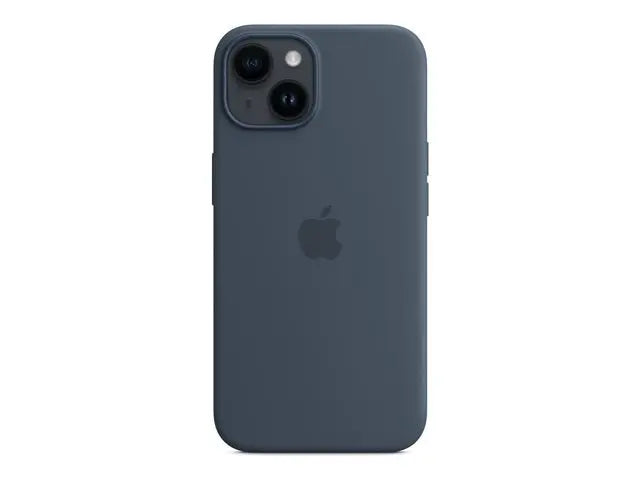 Apple Silicone Case with MagSafe – Storm Blue (for iPhone 14) Apple