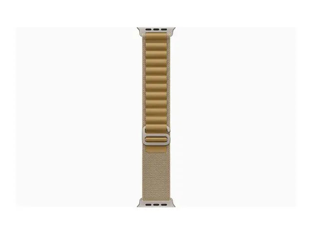 Apple Watch Ultra 2 – 49mm Natural Titanium with Alpine Loop (Tan, M) Apple