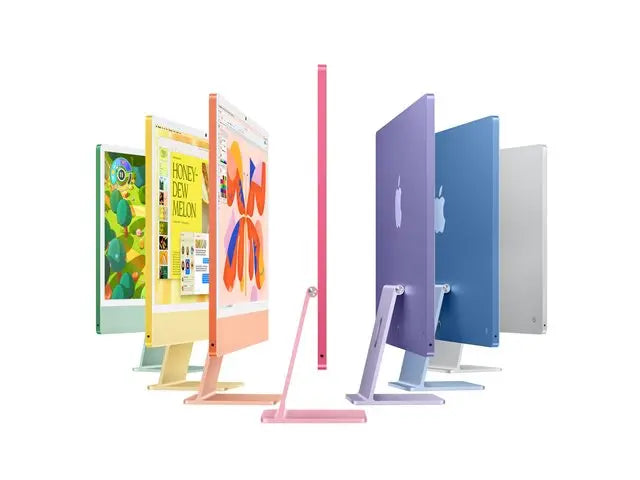 Apple iMac 24" with 4.5K Retina Display – M4, 16GB, 256GB SSD (French Keyboard, Silver) Apple