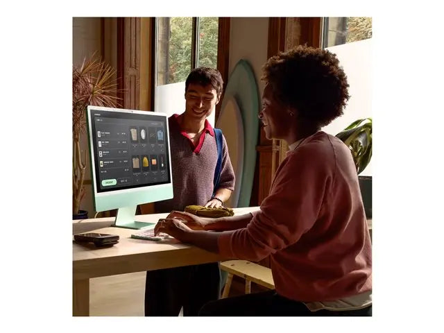 Apple iMac 24" with 4.5K Retina Display – M4, 16GB, 256GB SSD (French Keyboard, Silver) Apple