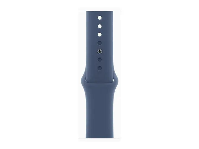 Apple Watch Series 10 (GPS) – 46mm Silver Aluminium with Denim Sport Band Apple