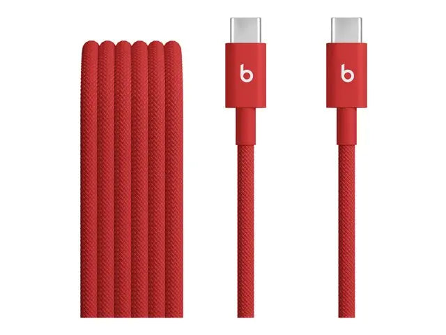 Beats USB-C Cable (1.5m) – Fast Charging up to 60W – Rapid Red Apple