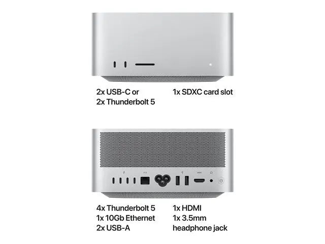 Apple Mac Studio M3 Ultra – 96GB RAM | 1TB SSD | Silver Apple