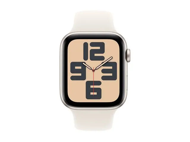 Apple Watch SE (GPS + Cellular, 2nd Gen) – 44mm Starlight Aluminium with Sport Band Apple