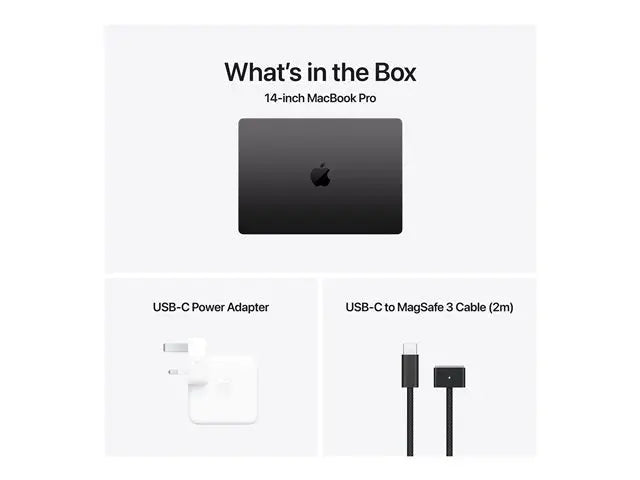 Apple MacBook Pro 14" (M4, 24GB RAM, 1TB SSD) – Space Black – French Keyboard Apple